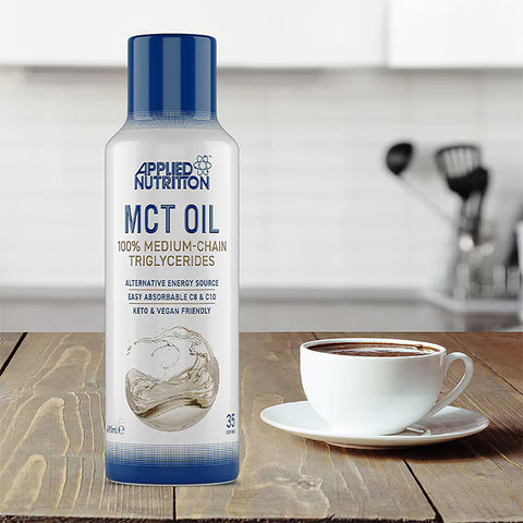 Applied Nutrition MCT Oil Keto C8-C10 490ml From Coconut Oil Keto & Low Carb Diet (35 Servings)