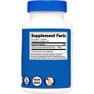 Nutricost Tudca 500mg 30 Kapsül