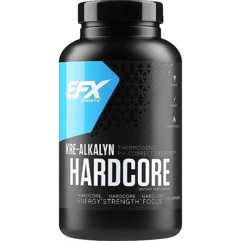 EFX Sports Kre-Alkalyn Creatine Hardcore 120 Capsules