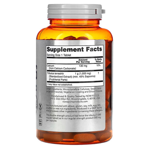 Now Sports Tribulus Booster 1.000 mg 180 Tablet