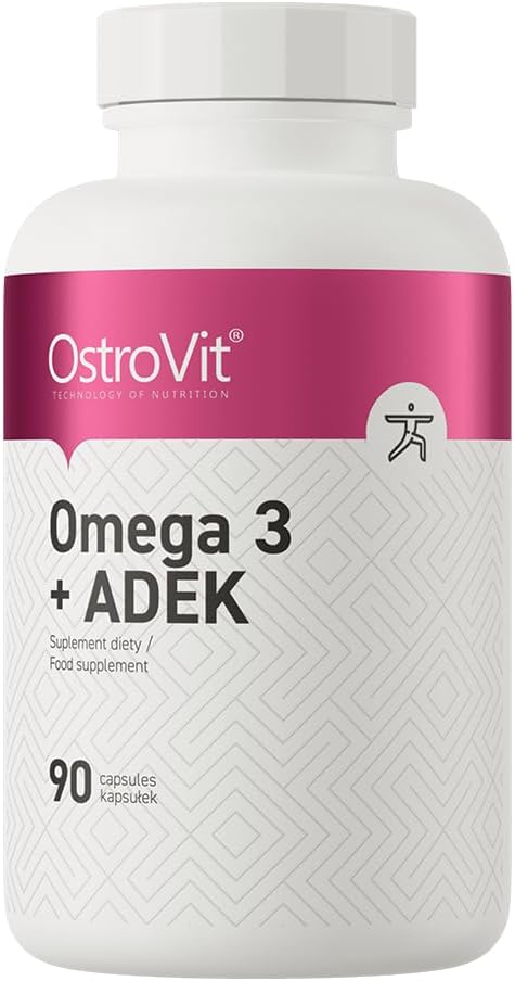 OstroVit Omega 3 + ADEK+Vitamin A, D , E, K 90 caps