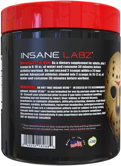 Insane Labz Insane Veinz Non Stimulant