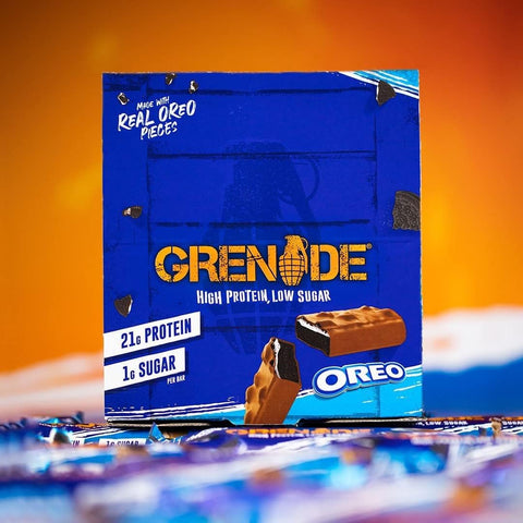 Grenade High Protein bar Low Sugar Bar 12 x 60g - Oreo