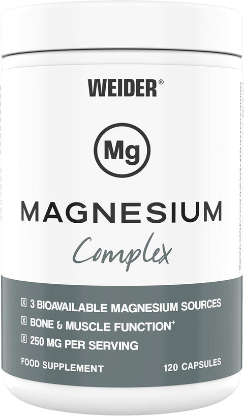 Weider Magnesium, Zma Complex – 120 caps