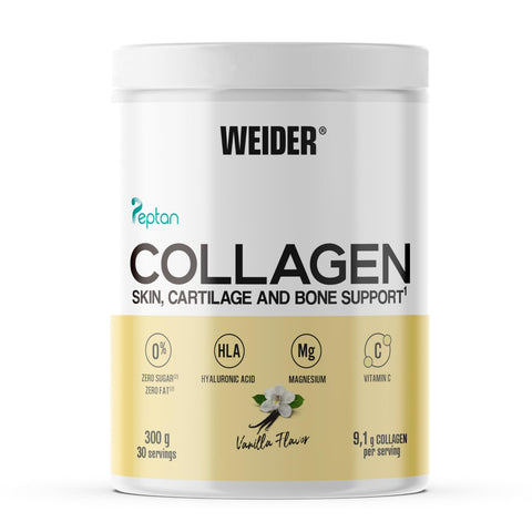 Weider Collagen(Kolajen) Vanilla Hydrolysed Collagen 100% Mag Vitamin C Sugar-Free Skin Bones Hair