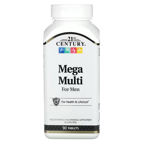 21st Century, Mega Multi Vitamin for Men, 90 Tablet