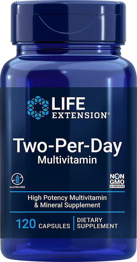Extension Two-Per-Day Apigenin+molybdenum+Boron+İnosiol+Alpha Lipoic Multivitamin 120 Capsules