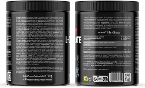 WEİDER Premium L-Citrulline (Sitrulin) Malate Preworkout – 310 gr
