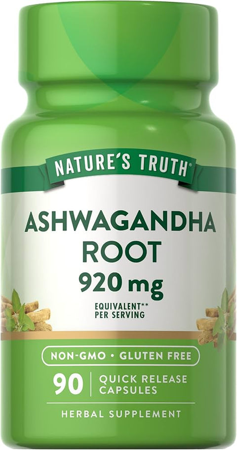 Nature's Truth  Ashwagandha Root 460 mg, 90 Quick Release Capsules
