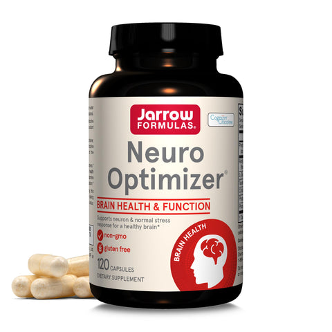 Jarrow Formulas Neuro Optimizer Citicoline,(Sitikolin) CDP Choline, Cognizin Phosphatidylserine Brain Health and 120 Capsules