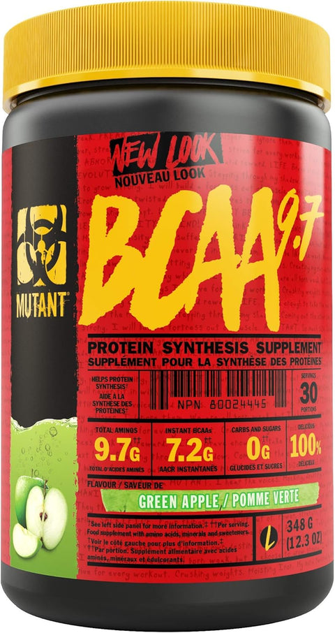 MUTANT BCAA 9.7 Micronized Amino Acid and Electrolyte Support Stack | 1044g / 90 Servis