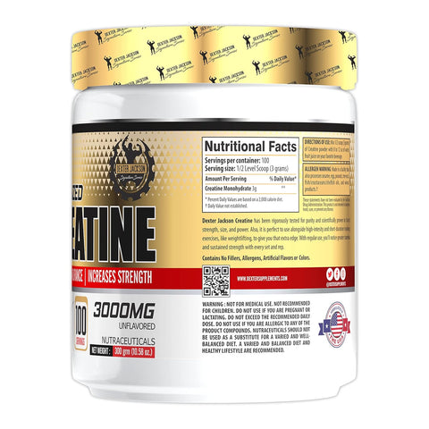 Dexter Jackson Micronized(Mikronize) Gold Line Creatine 300 gram