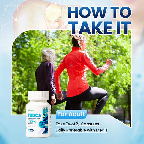 inGreens TUDCA+Milk Thistle 1450MG Health for Liver Kidney Cleanse Detox and Repair 60 Caps