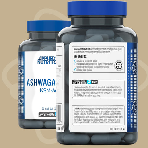 Applied Nutrition Ashwagandha KSM66 60 Caps