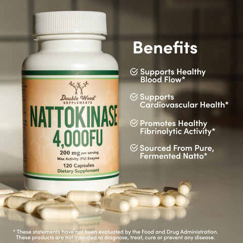 DOUBLE WOOD Nattokinase 120 Caps
