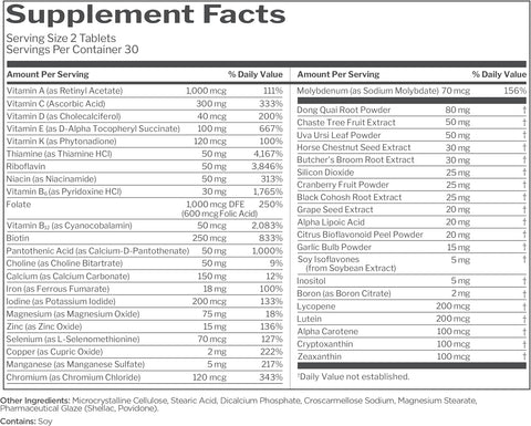 Rule 1 Women's Multivitamin 60 Tablet