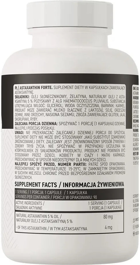 OstroVit Astaxanthin Forte 4 mg 90 caps