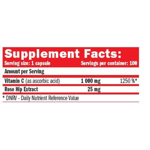 AMIX GreenDay Vitamin C 500 mg with RoseHip / 60 Caps