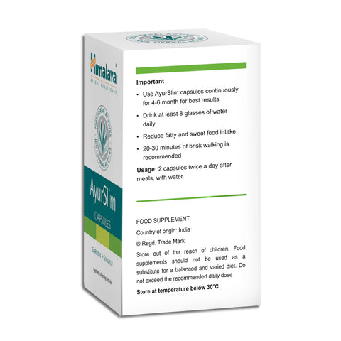 Himalaya Welness AyurSlim Kilo Kontrolü 60 Tablet - Supplementhane