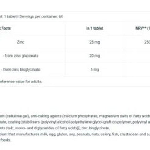 BIOTECH USA Zinc Duo - 60 tablet