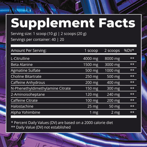 Dark Labs Crack Preworkout 40 Servis