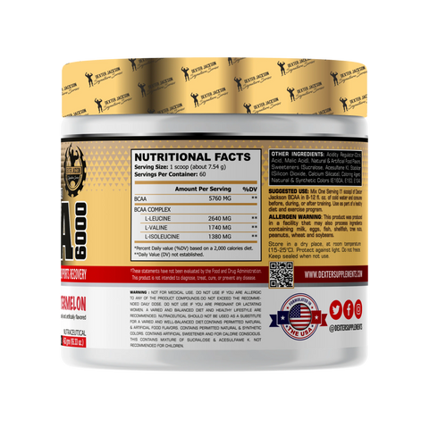 Dexter Jackson BCAA 6000 60 Servis