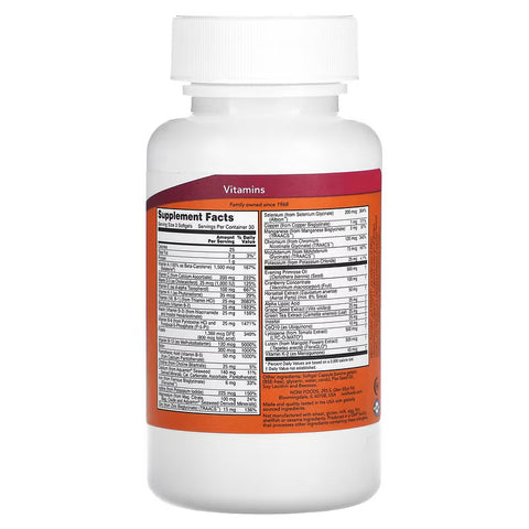NOW Foods, EVE, Superior Women's Multi Vitamin (Molybdenum+İnositol+Selenium+CoQ10 90 Softgels