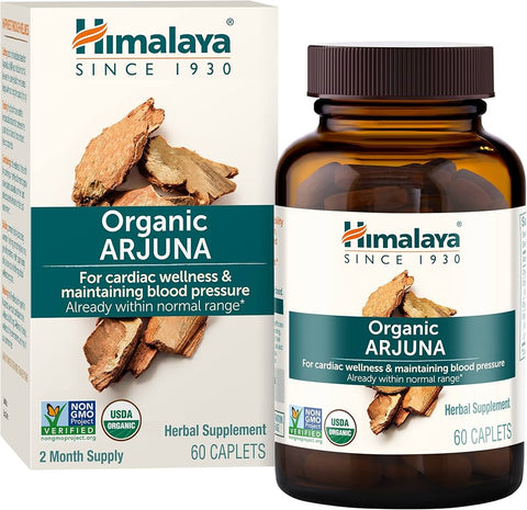 Himalaya Organic Arjuna 60 Caplets -