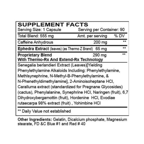 Innovative Labs Black Mamba Hyperrush 90 Capsul USA - Supplementhane