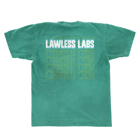 Lawless Labs Oversized T-Shirt – (Green Fade)