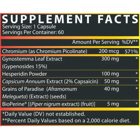 Nutrex LIPO-6 Stim-Free Fat burner Chromium (Free Caffeine) 60 Caps