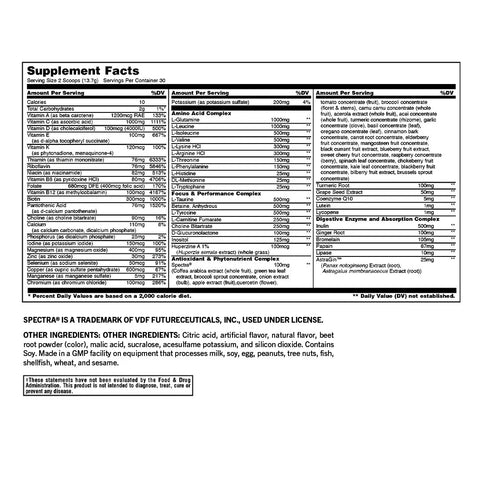 Animal Pak Powder Complex Amino 315 GR