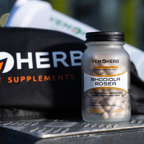 VEMOHERB Rhodiola Rosea 90 Caps.