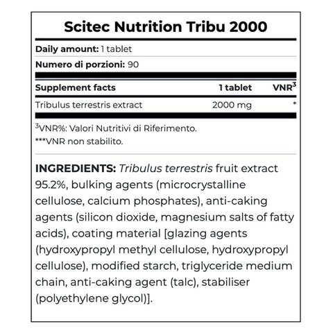 Scitec Nutrition Tribulus 2000 / 90 Tabs