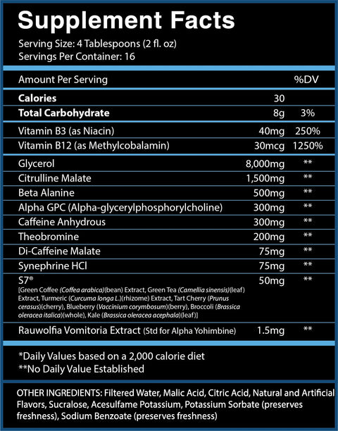 CENTURİON LABZ God of Thunder S7 PREWORKOUT