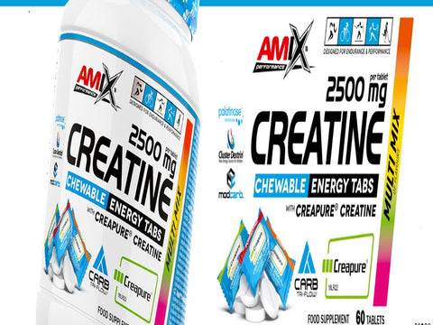 Amix Performance Creatine 2500 mg Chewable Energy Tabs