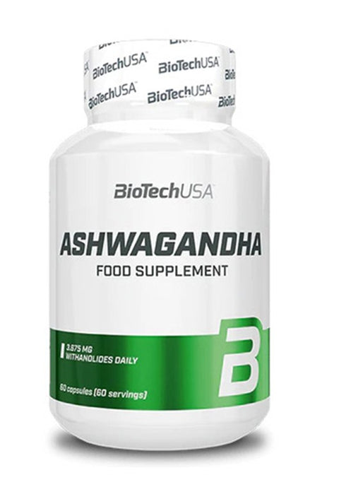 BiotechUSA Ashwagandha 60 Kapsül - Supplementhane