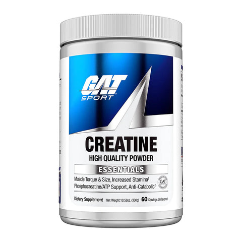 Gat CREATİNE MONOHYDRATE 300 Gram -USA ABD / 60 SERVİS