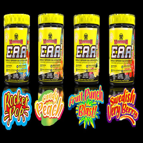 Mammoth EAA9 Performance EAA + BCAA Formula BCAA Blend High Leucine for Muscle Recovery Electrolytes