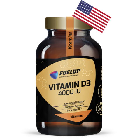 FuelUp Vitamin D3 4000 IU 120 Softgel