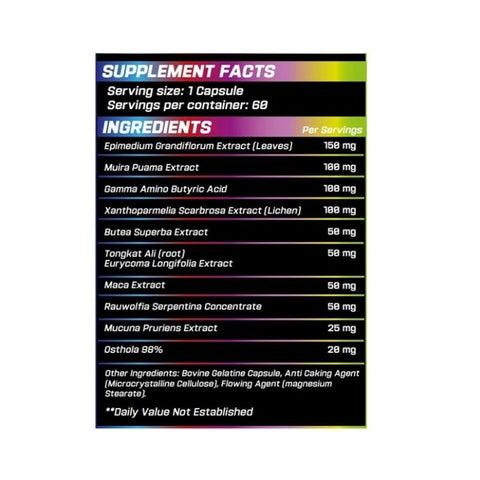 Grimlabs PornStar 60 Kapsül - Supplementhane