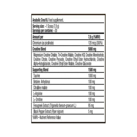 Kevin Levrone Anabolic Gh Crea10 Creatine