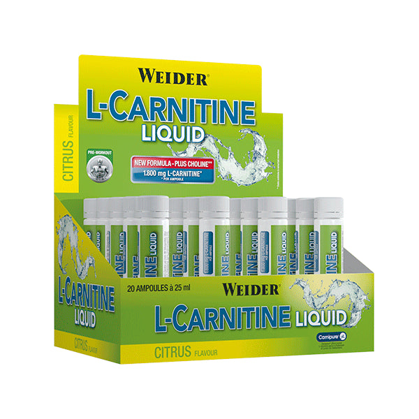 weider l carnitine yorumlar L-Carnitine(Karnitin) Liquid 20x25 ML Supplementhane Weider L-carnitine vloeibare citroensmaak 20amp