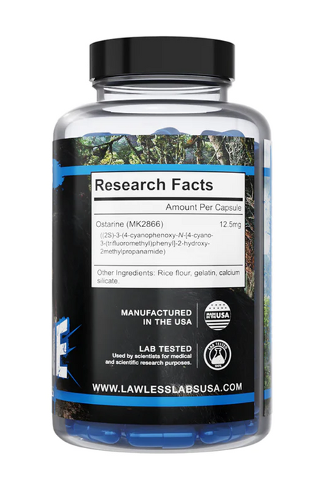 Lawless Labs Ostarine(Mk2866) 120 Kapsül