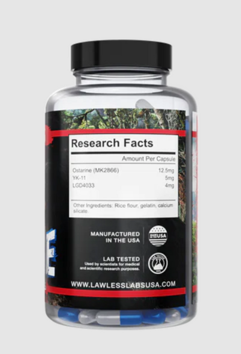 Lawless Labs Savage Mix Mk2866 - Yk11 - Ligandrol 90 Kapsül