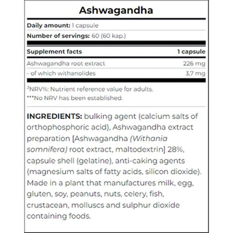 SCITEC NUTRITION Ashwagandha 60 caps