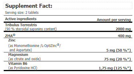 Amix Tribulus / ZMA + Zinc 90 Tablet