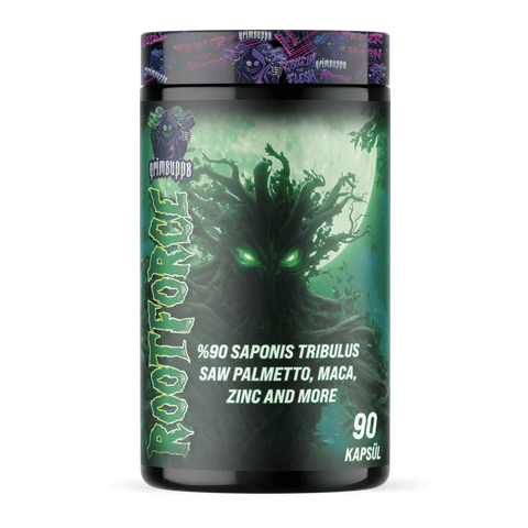 Grimlabs ROOTFORGE Tribulus , Arjinin , Ginseng ,Zinc Çinko , Saw palmetto 90 Kapsül