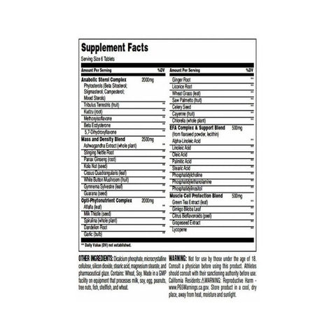 Universal Animal Sterol Complex 90 Tabs.