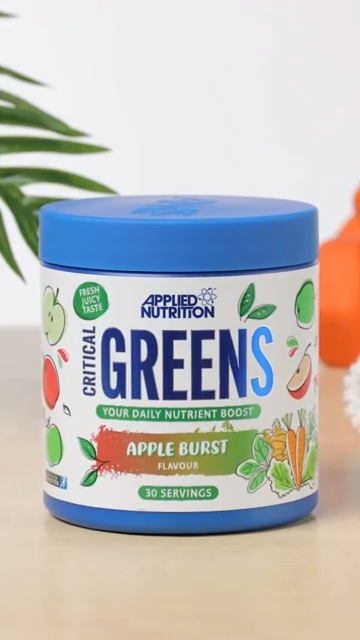 Applied Nutrition Critical Greens Superfood Blend for Gut Health Energy and Immune Support 30 Servis